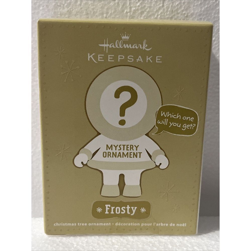Hallmark Frosty Friends Mystery 2011 Christmas Ornament Sealed - Collect All 3
